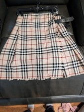 Authentic Burberry plaid Kilt