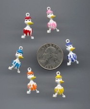 12 VINTAGE ENAMLED HATCHLING