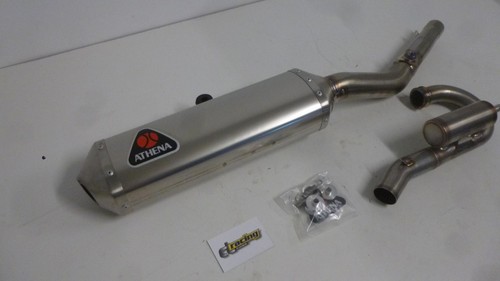 Exhaust system muffler header - exhaust,