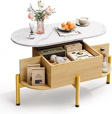 Lift-Top Coffee Table with