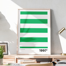 Celtic 1997 Retro Football