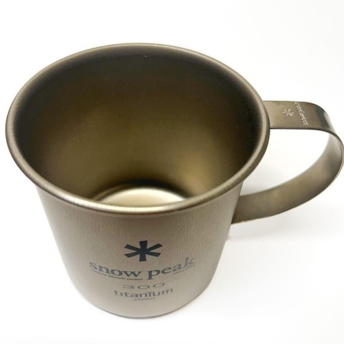 Snow peak titanium single - snow, mug