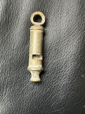 ANTIQUE ACME REFEREE WHISTLE – J. Hudson & Co Birmingham – Patent 572708 