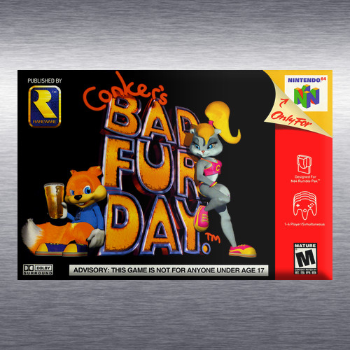 Conker bad fur day video - fur,