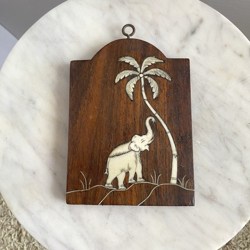 Vintage indian bone - indian, inlay