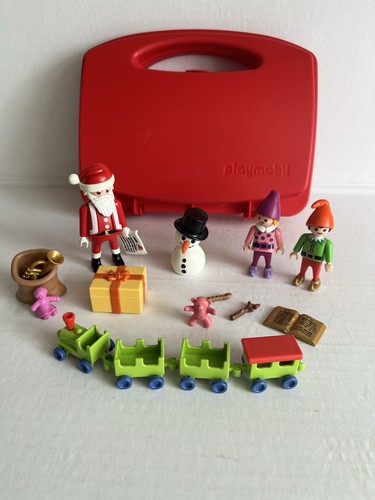 Playmobil santa elves snowman - santa,