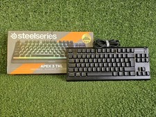 SteelSeries Apex 3 TKL - Gaming Keyboard - Black 