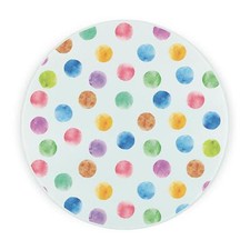 Polka Dots Round Worktop