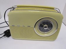 Bush TR82B Vintage Style Portable Radio FM MW LW Beige Retro Design
