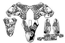 2008-2014 YZ 125 ZANY White