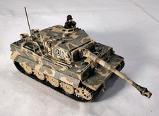 20mm Painted All Metal German Tiger I Heavy Tank 1/72 Wargaming See Description
