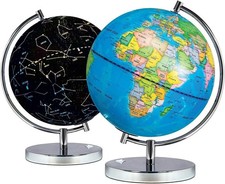 Science Kidz 2 in 1 Illuminated World Globe Light Up Constellation Night Lamp
