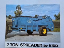 KIDD FYMAX 7 TON MUCK SPREADER