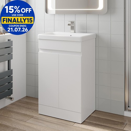 500mm free standing - 500mm, vanity