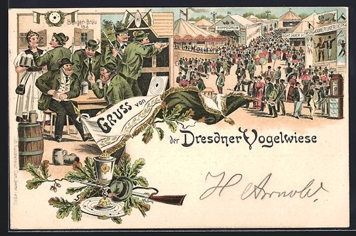 Lithograph dresden - dresden,,