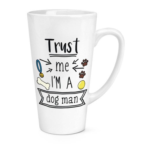 Trust dog man 17oz - dog,