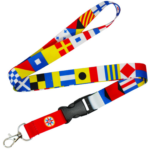 Maritime signal flags lanyard - flags,