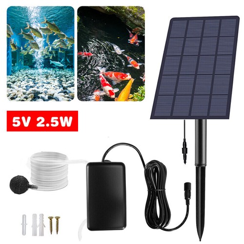 Solar power oxygenator pond - oxygenator,