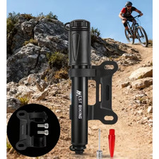 Mini Bicycle Pump Portable Bike Tyre Inflator Hand Pump Schrader Presta Valve UK