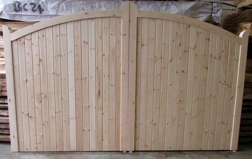 Wooden softwood bow top - softwood,