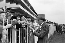 Billy Fury on Derby Day at the