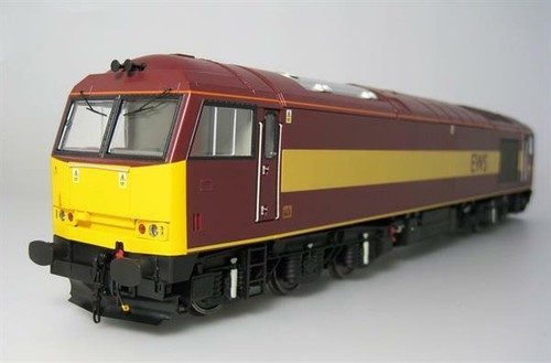 Heljan class ews maroon - class,