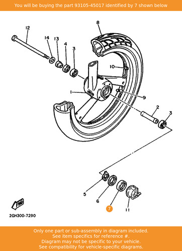 Yamaha oil seal 93105 - yamaha, seal,