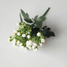 36 Heads Artificial Silk Flowers Bunch Wedding Home Grave Outdoor Bouquet Decor