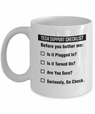 Tech Support Checklist