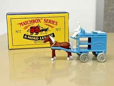 Matchbox Original Box Moko Lesney (Reproduction) - No.7 Horse-Drawn Milk Float