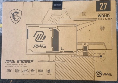 Msi mag 27cq6f - 27cq6f, wqhd
