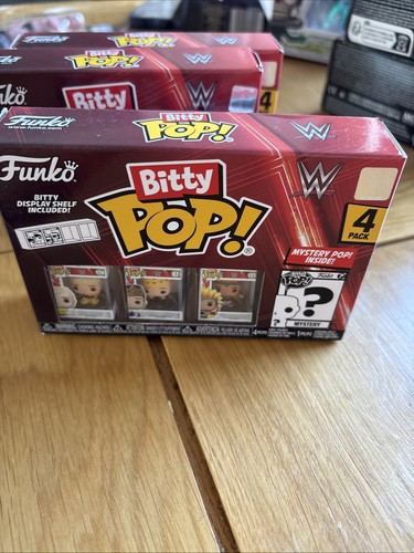 Funko bitty pop wwe - wwe, 4-pack
