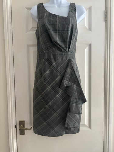 Next grey plaid tartan ruffle - grey,