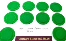 10 GREEN 38mm vintage games