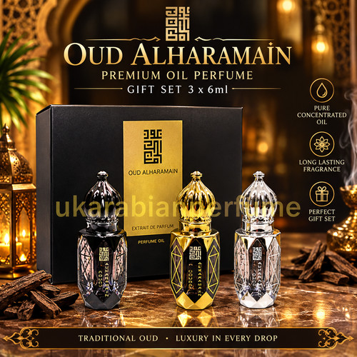 Oud haramain gift - gift, 3x6ml