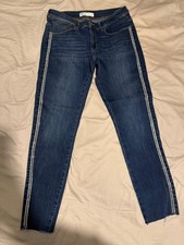 Zara Jewels Stones Blue Jeans