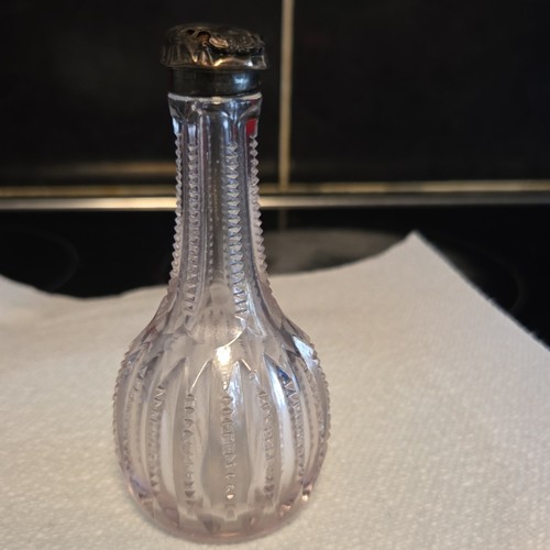 Antique cut glass perfume - antique,