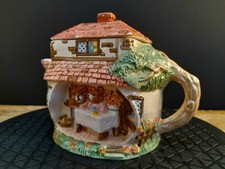 Vintage Teddy Bear Tepot With