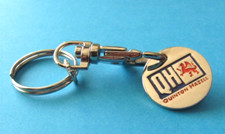 Vintage QUINTON HAZELL Car Parts Supplier Advertising Key Ring, Trolly Dolly. ?