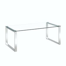Glass Table Coffee Console
