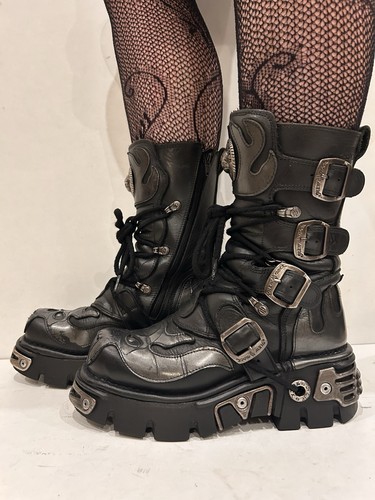 New rock reactor black silver - new,