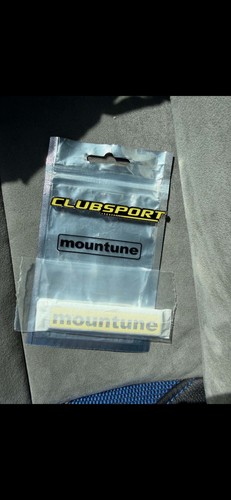 Mountune clubsport badge and - clubsport,