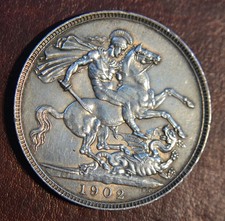 1902 Edward VII - Silver Crown