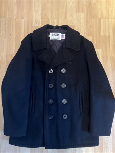 Schott nyc men - pea, coat