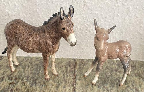 Beswick donkey foal - donkey, model