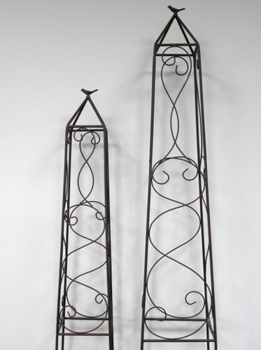 Set large metal garden - of, 2