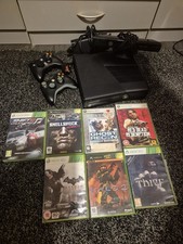 Xbox 360 Slim With Games And