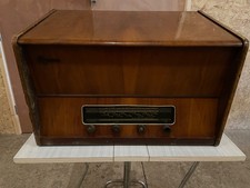 Vintage Thorn Ferguson Radio Corp. radiogram wooden case, sloping+ legs. Parts