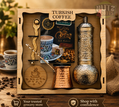 Ali baba turkish coffee - coffee, set