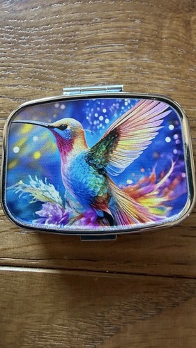 Metal pill box - travel, size